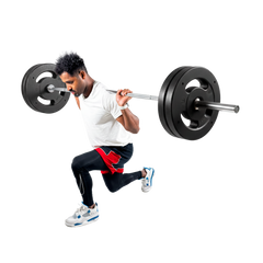 Barra Reta de Musculação Maciça 2,20m 28mm com Presilhas Envolst
