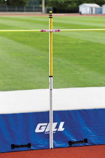 Medidor telescópico de salto em altura e salto com vara 5m Pista e Campo