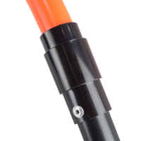 Barreirinha dobrável e ajustável 20-30cm Laranja e Preto