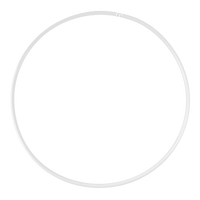 Arco bambolê de plástico 75cm Reises - cnj com 12 und