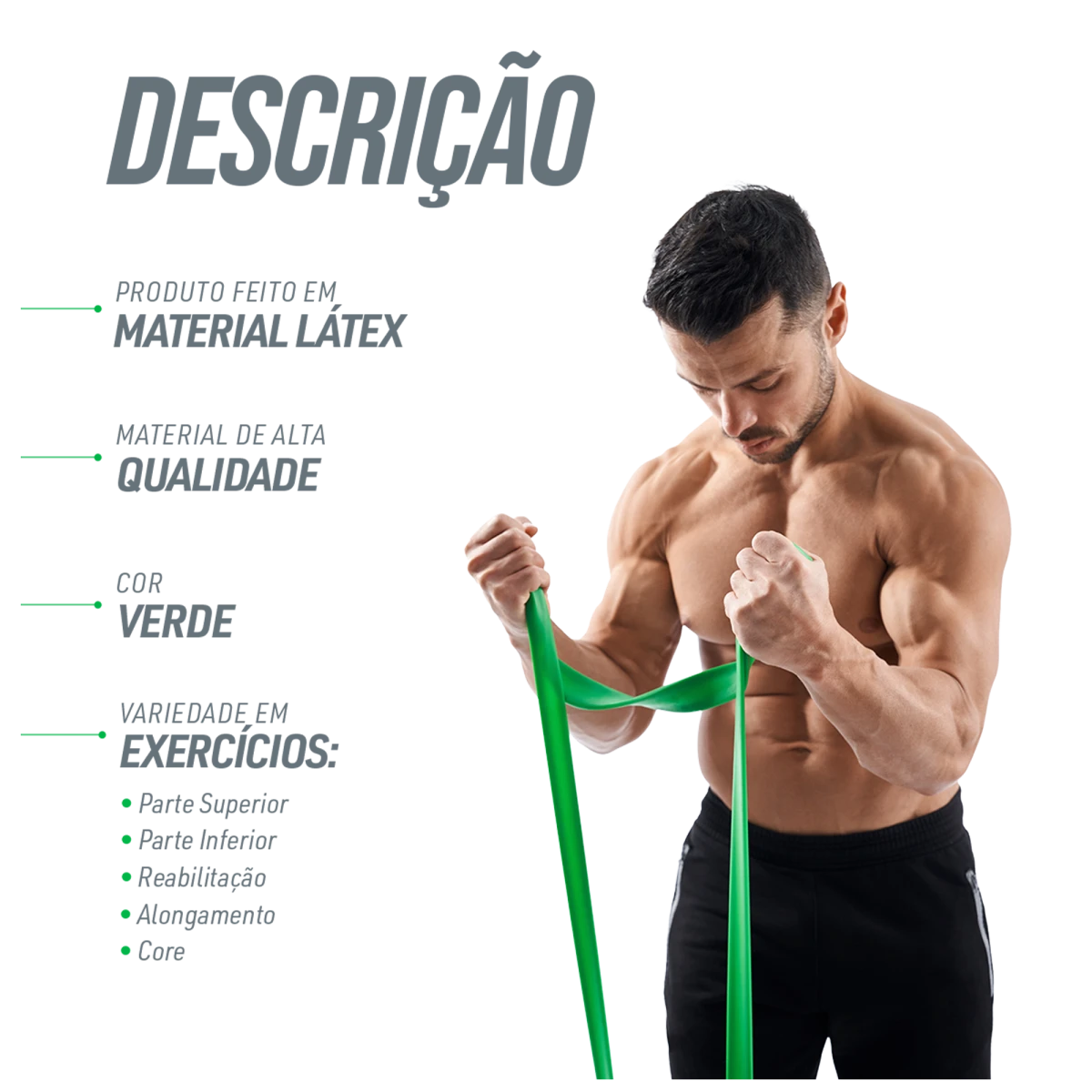 Super Band 4.4 Elástico Extensor Borracha Envolst