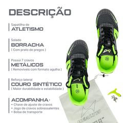Sapatilha de atletismo para meio fundo e multimodalidade Health