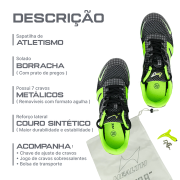Sapatilha de Atletismo para Meio‑Fundo e Multimodalidade Health