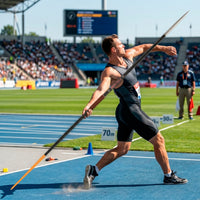 Dardo de atletismo de fibra de carbono 800g WA-IAAF Sportland