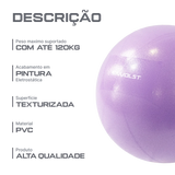 Bola de pilates inflável overball 25cm Pista e Campo