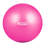Bola de Pilates Gym Ball 55cm Antiestouro com Bomba Pista e Campo
