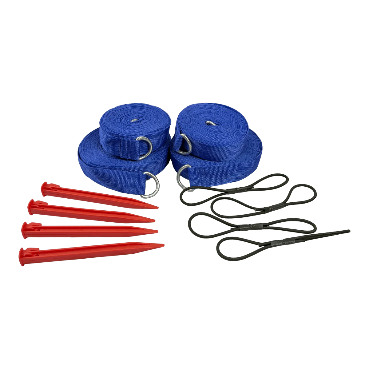 Fita faixa de demarcação para futevolei 18x9m 40mm Velden Cor:Azul