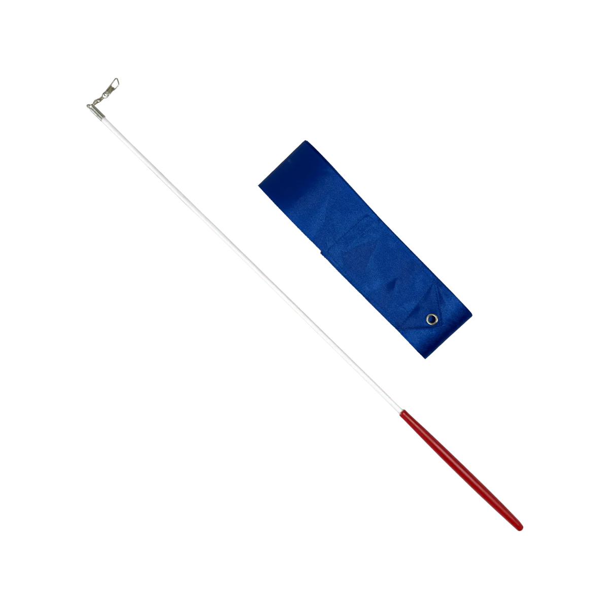 Estilete infantil de Ginástica Rítmica 45cm com fita 5,50m Gracios - Azul