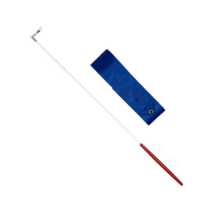 Estilete infantil de Ginástica Rítmica 45cm com fita 5,50m Gracios - Azul