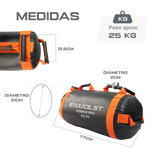 Power sand bag para treinamento funcional 25kg Envolst