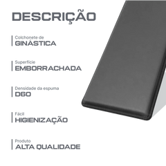 Colchonete Emborrachado D60 Profissional 90x50x3m Envolst
