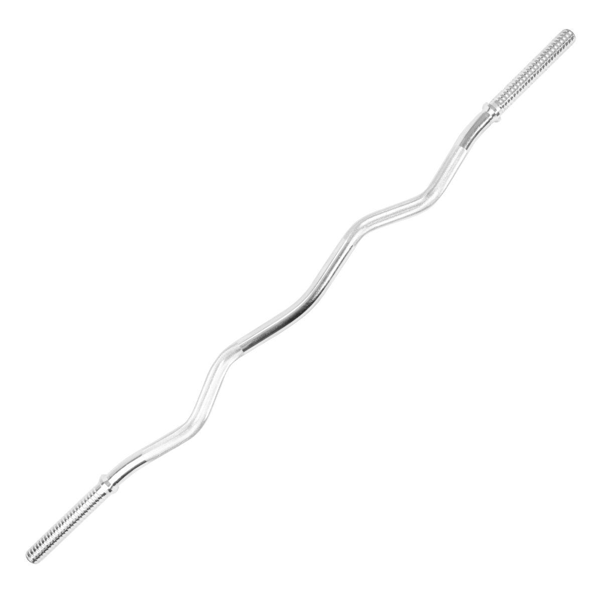 Barra de Musculação W 1,20m Maciça 28mm com Rosca Envolst