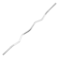 Barra de Musculação W 1,20m Maciça 28mm com Rosca Envolst