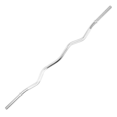 Barra de Musculação W 1,20m Maciça 28mm com Rosca Envolst