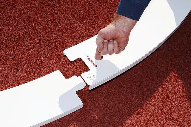 Conversor e redutor de círculo de lançamento de aço IAAF Polanik