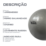 Peso de ferro 4kg Pista e Campo