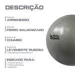 Peso de ferro 4kg Pista e Campo