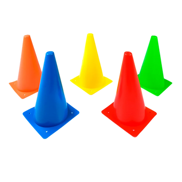 Cone Flexível 18 cm para Treino Esportivo Velden