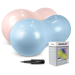 Bola Feijão Peanut Ball 90cm Anti-Estouro Envolst - Salmão