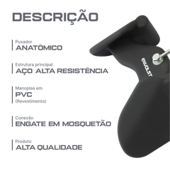 Puxador Anatômico 29cm Emborrachado Envolst