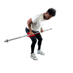 Barra de Musculação Reta 1,80m Maciça 28mm com Rosca Envolst