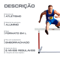 Barreira de atletismo de aço e alumínio WA-IAAF Pista e Campo