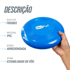 Frisbee de plástico para recreação Neofun - Verde