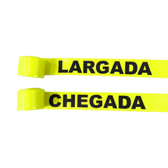 Marcador de piso largada e chegada Pista e Campo