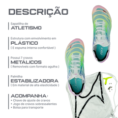 Sapatilha de atletismo para meio-fundo premium Health