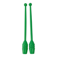 Maças de ginástica rítmica adulto 45cm Gracios - Branco