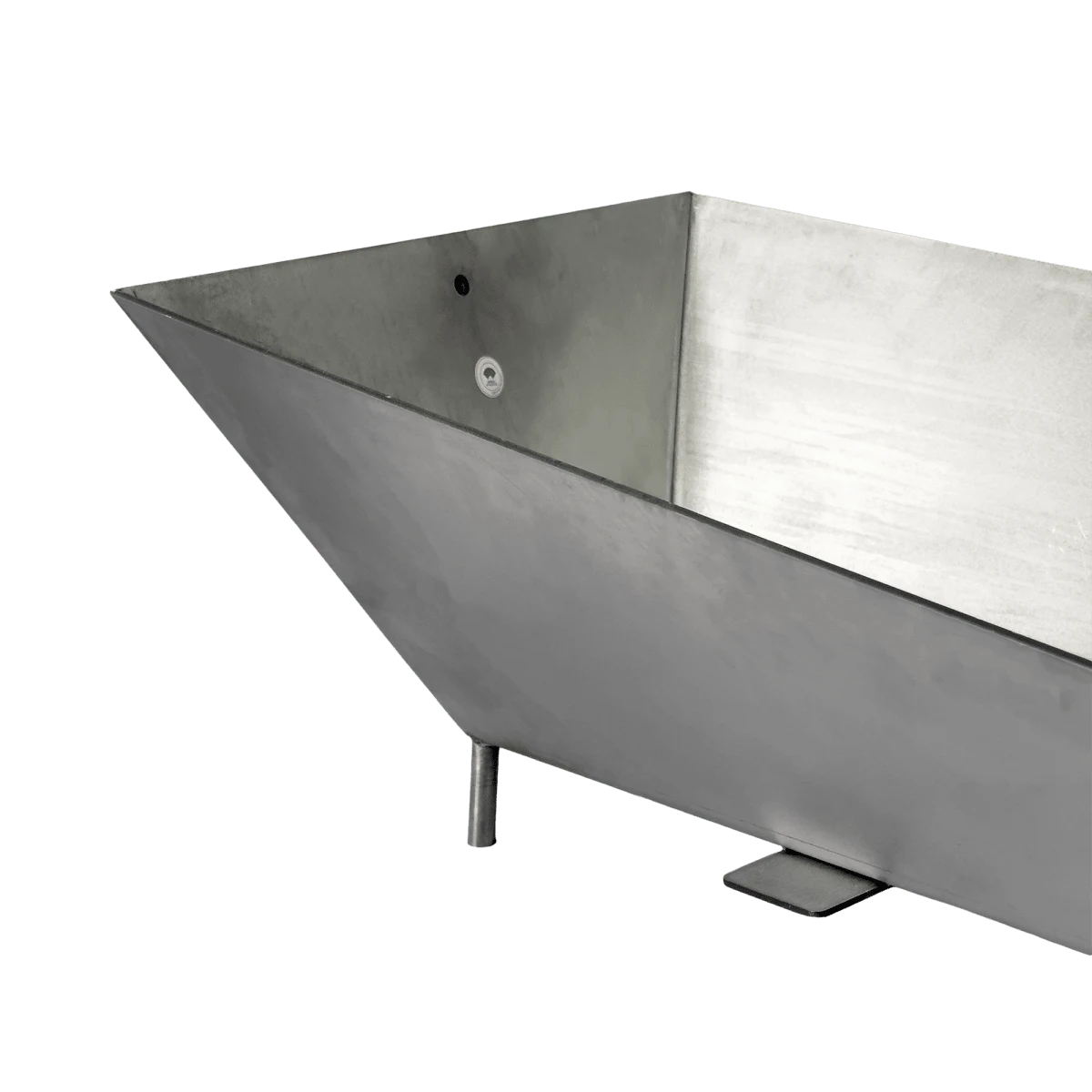 Encaixe de aço inox para salto com vara com tampa WA-IAAF Pista e Campo