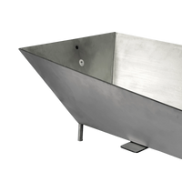 Encaixe de aço inox para salto com vara com tampa WA-IAAF Pista e Campo