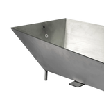 Encaixe de aço inox para salto com vara com tampa WA-IAAF Pista e Campo