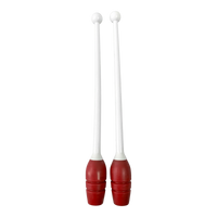 Maça oficial ginástica rítmica juvenil 40cm conectável Pista e Campo - Preto e Rosa