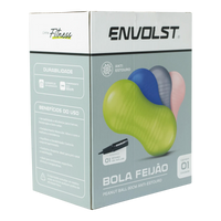 Bola Feijão Peanut Ball 90cm Anti-Estouro Envolst - Azul