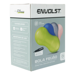 Bola Feijão Peanut Ball 90cm Anti-Estouro Envolst - Azul