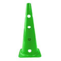 Cone plástico de agilidade furado 50cm Velden - Amarelo