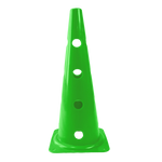 Cone plástico de agilidade furado 50cm Velden - Amarelo