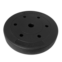 Anilha Emborrachada 10Kg Cement Furo 31mm Envolst