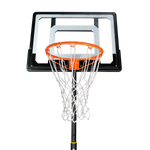 Tabela de basquete infantil juvenil móvel com poste, quadro de acrílico e aro Velden