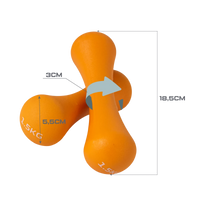 Conjunto 6 Halteres Neoprene 0,5 1 e 1,5kg e Suporte Envolst