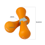 Conjunto 6 Halteres Neoprene 0,5 1 e 1,5kg e Suporte Envolst