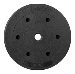Anilha Emborrachada 10Kg Cement Furo 31mm Envolst