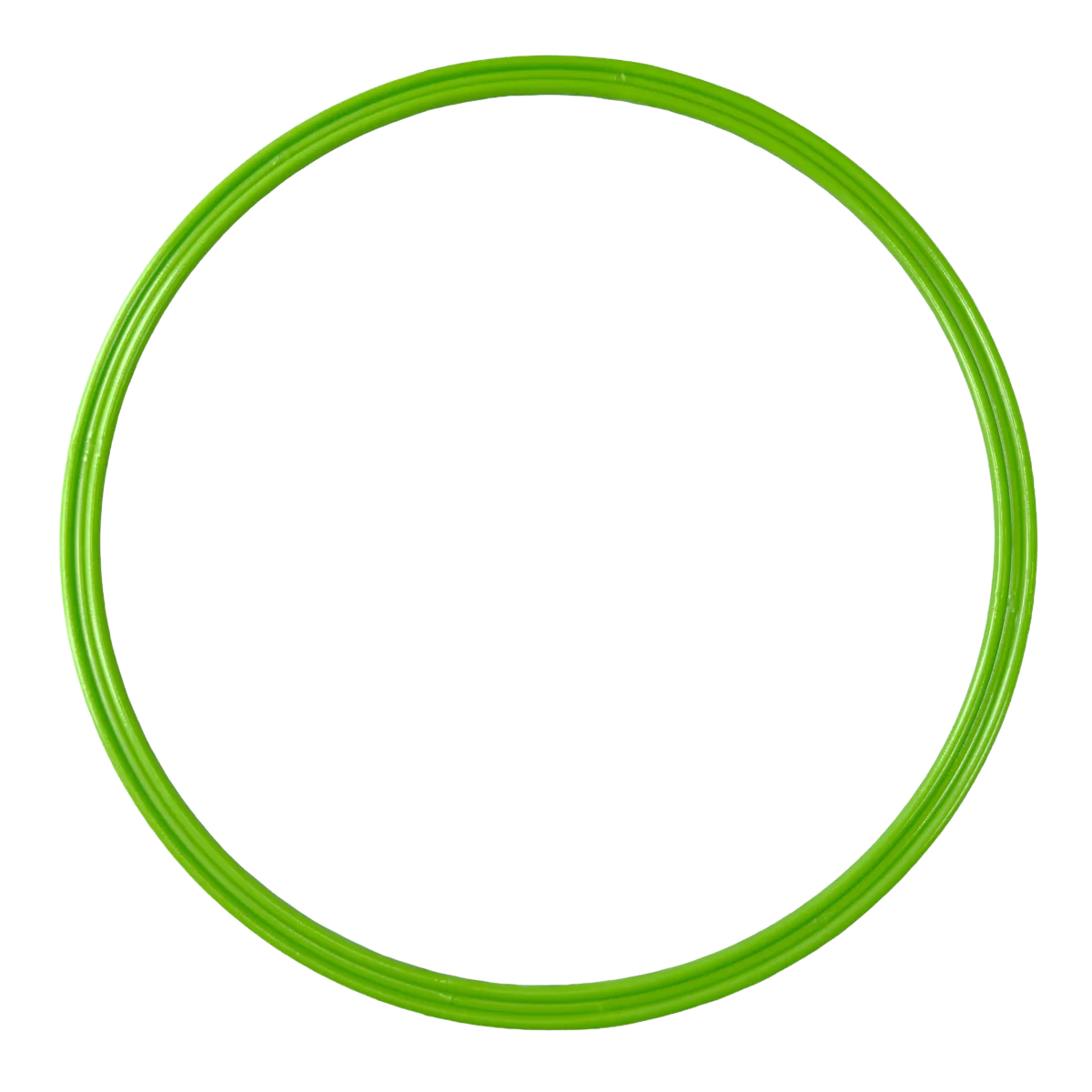 Arco plano de agilidade 40cm (avulso) Velden - Amarelo