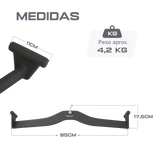 Puxador Anatômico 85cm Emborrachado Envolst