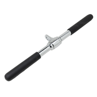 Puxador Barra Reta 48cm Pulley Cromado Maciço com Giro Envolst