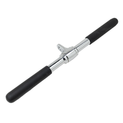 Puxador Barra Reta 48cm Pulley Cromado Maciço com Giro Envolst