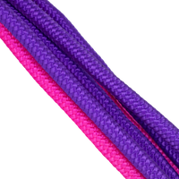 Corda Oficial Ginástica Rítmica 3m Gracios - Roxo e Rosa