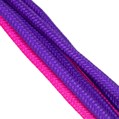 Corda Oficial Ginástica Rítmica 3m Gracios - Roxo e Rosa