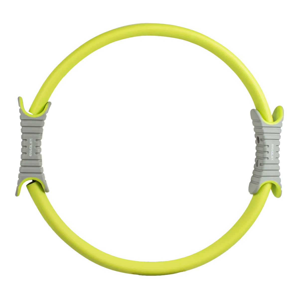 Anel de Pilates Tonificador Flexível Envolst - Verde e Cinza